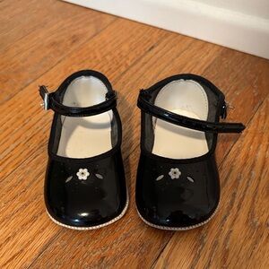 Black Mary Jane Kids Shoes